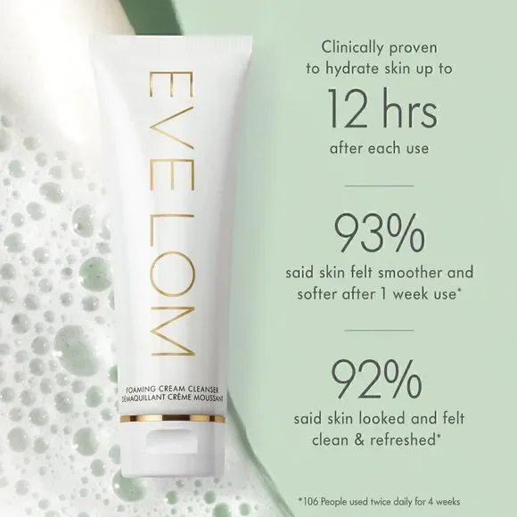 Eve Lom FOAMING CREAM CLEANSER brand new in box and sealed